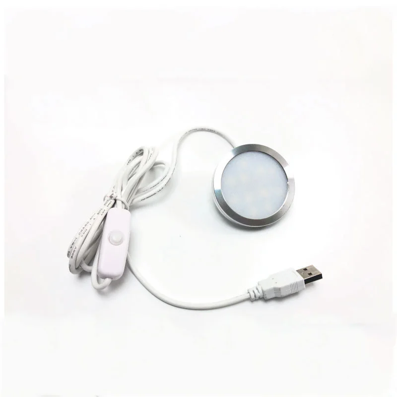 Светодиодный прожектор ультратонкий светильник с выключателем USB 5 В 10 Вт