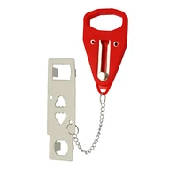 portable door lock self defense anti theft door locks safety latch door stopper security hotel apartment travel home door locks