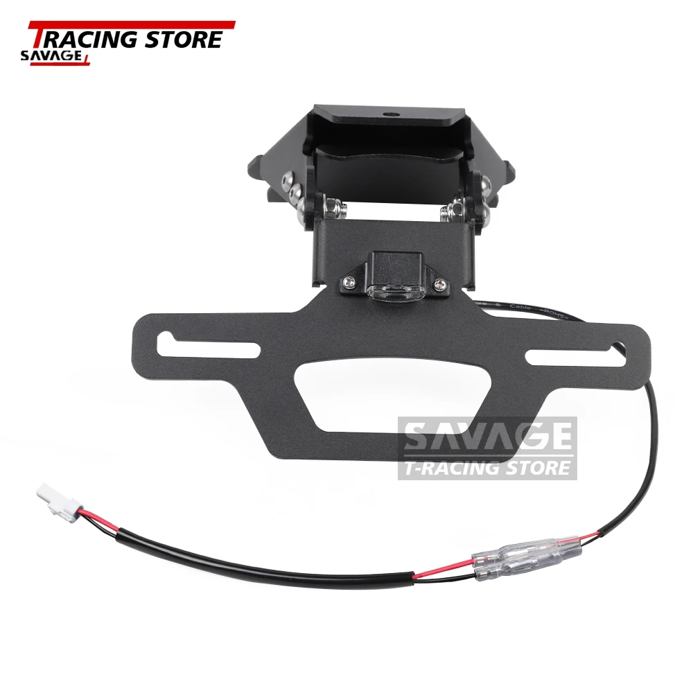 

Регулируемый складной держатель номерного знака 2025 для Aprilia RS660 Tuono 660 V4 RSV4 1100/заводской комплект для устранения крыльев мотоцикла