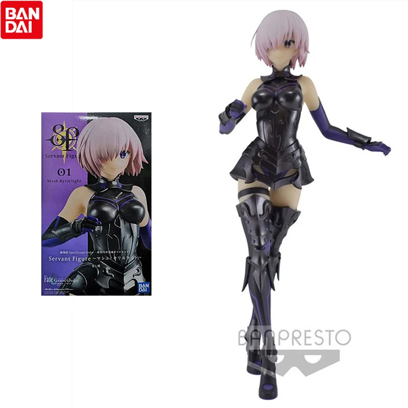 

Bandai Fate Figure FGO Grand Orde Mash Kyrielight Anime Figure Genuine Model Decoration Action Toy Figure Toys for Children