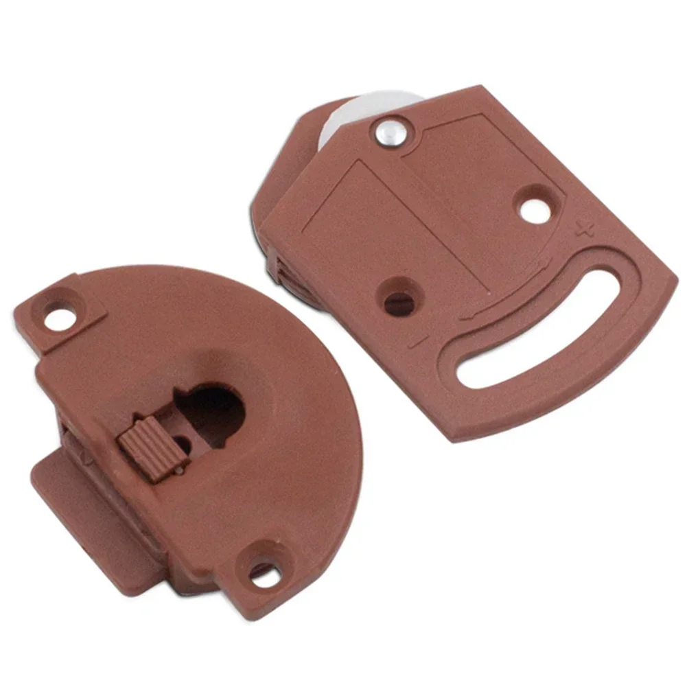 Ролики на двери для ванной комнаты 1 комплект регулируемый коричневый дизайн с