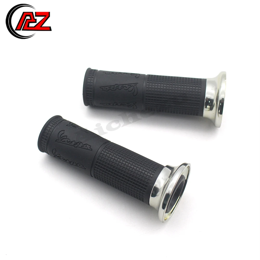 

ACZ Italy Original Motorcycle Metal & Ruber Hand Grips Black Handlebar Throttle For GTS 250 300