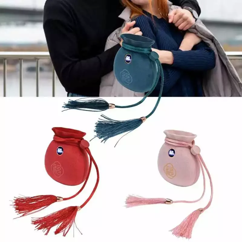 

5V 2A Portable Electric Hand Heater Double Sided Heating Hand Warmer Power Bank For Camping Fishing Cycling Motorcycling