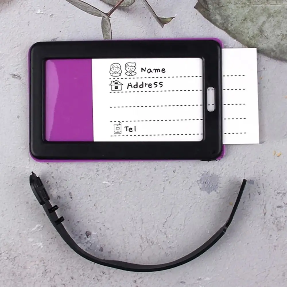 Силиконовая багажная бирка портативный персонализированный держатель для