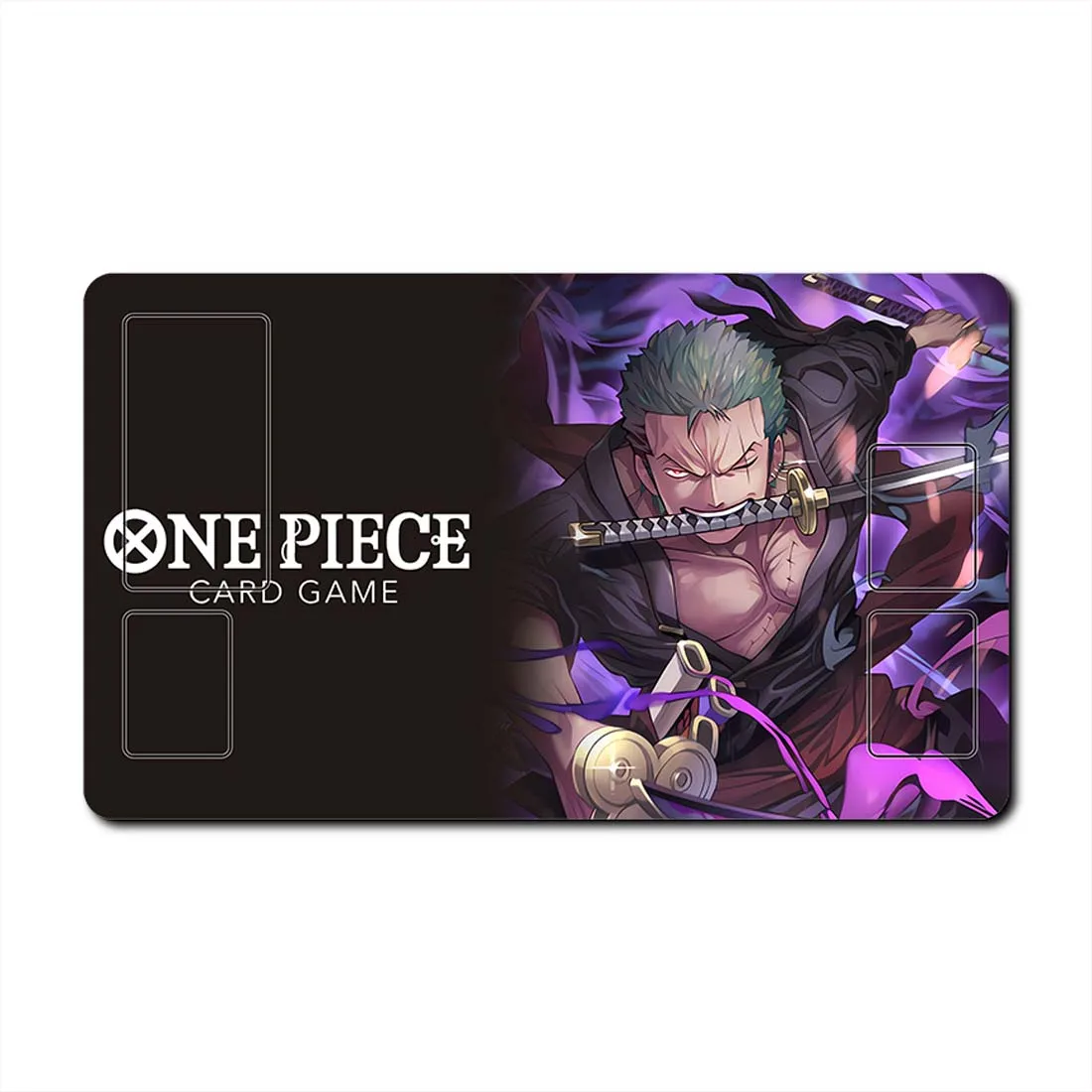 600X350X2Mm One Piece Luffy Zoro Card Battle Mat Opcg Vivi Robin Single Player Board Game Table Аниме Карты Подарок