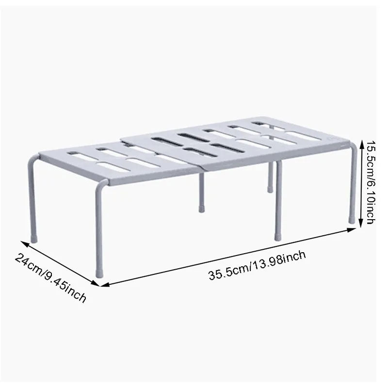 Раздвижной органайзер для обуви из АБС-пластика