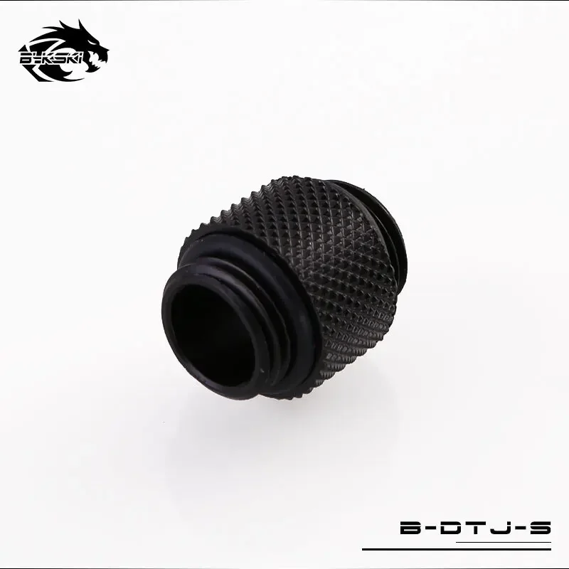 Фото BYKSKI B-DTJ-S G1/4 ''To G1/4'' двойное наружное соединение с резьбой, двойной переходник с наружной резьбой, разъем 4,5 мм для водяного охлаждения №3
