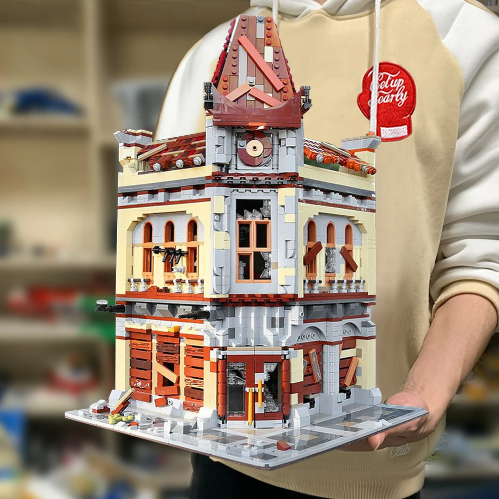 K127 креативный эксперт Moc разрушение дворец кинотеатр последний из США уличный