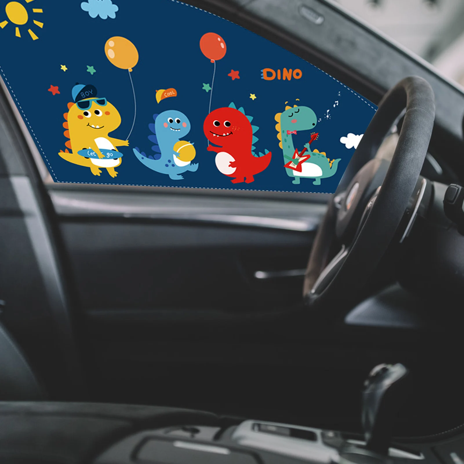 

Animal Pattern Blinds Cover Magnetic Car Side Window Sunshade Curtains Sun Shade Adjustable Car Styling Auto Windows Sun Visor