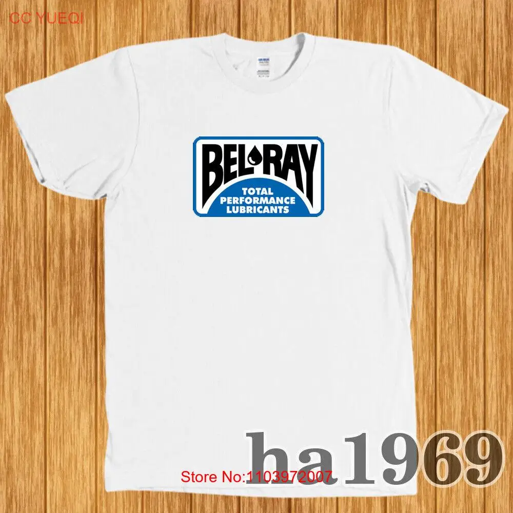 Мужская футболка с логотипом Bel Ray Racing Oil Забавный размер от S до 5XL