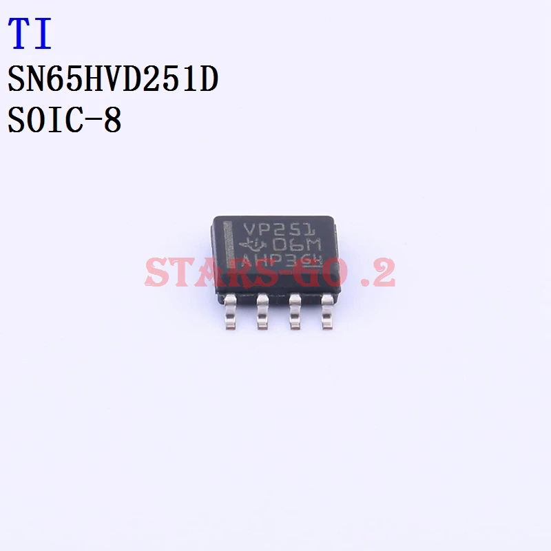 2/5/50PCS SN65HVD251D SN65HVD62RGTR SN65LBC176DR SN65LVDS1DBVR TI Logic ICs