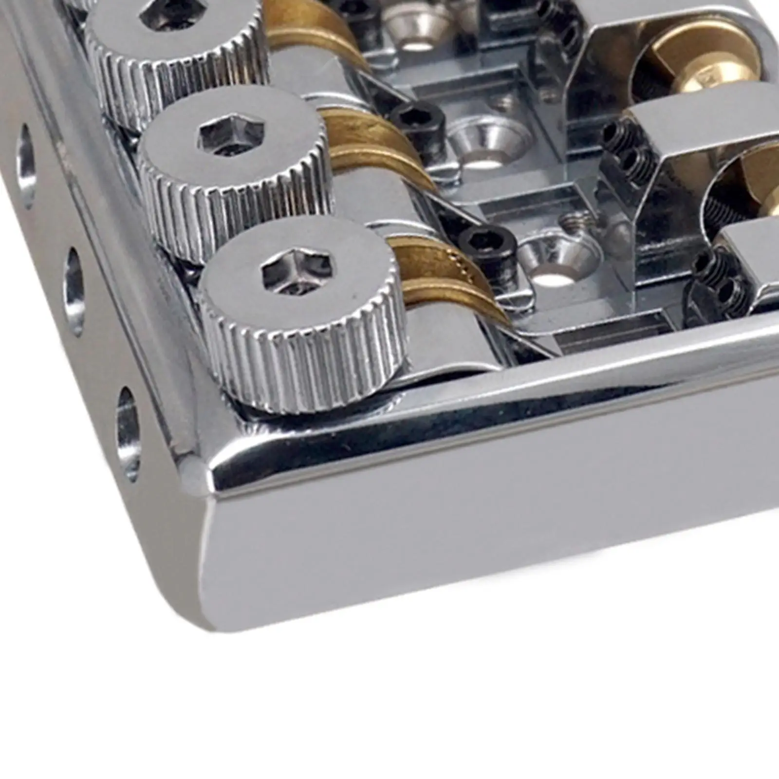 Седло для бриджа электрогитары без головы с струнным устройством ужесторанением