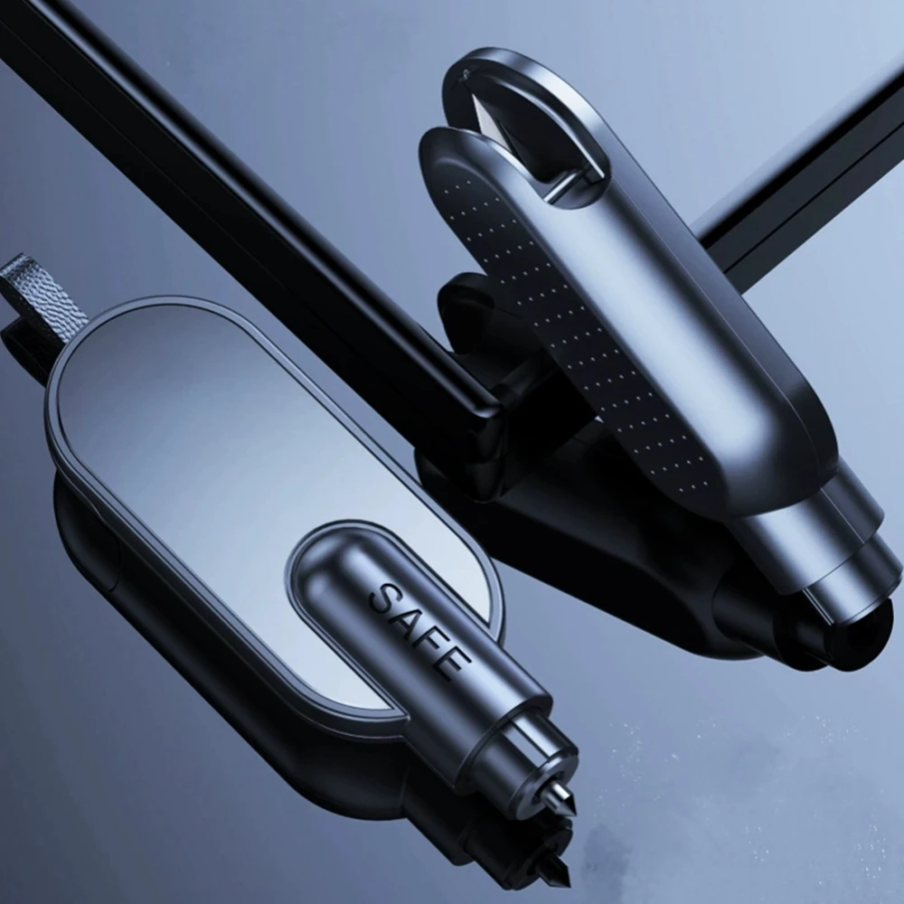 Новый дизайн, 2 дюйма, автомобильный молоток с многофункциональным спасательным молотком, искусственное автомобильное стекло, разбитое окно