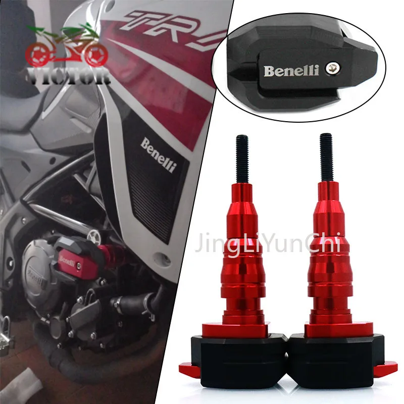 

Motorcycle CNC Falling Protection Frame Slider Fairing Guard Crash Protector For Benelli TRK251 TRK 251