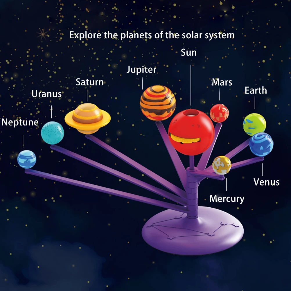 

Solar System Planetarium Model Kit Astronomy Science Project DIY Kids Gift Worldwide Sale Educational Toys Planet Model Stem Toy