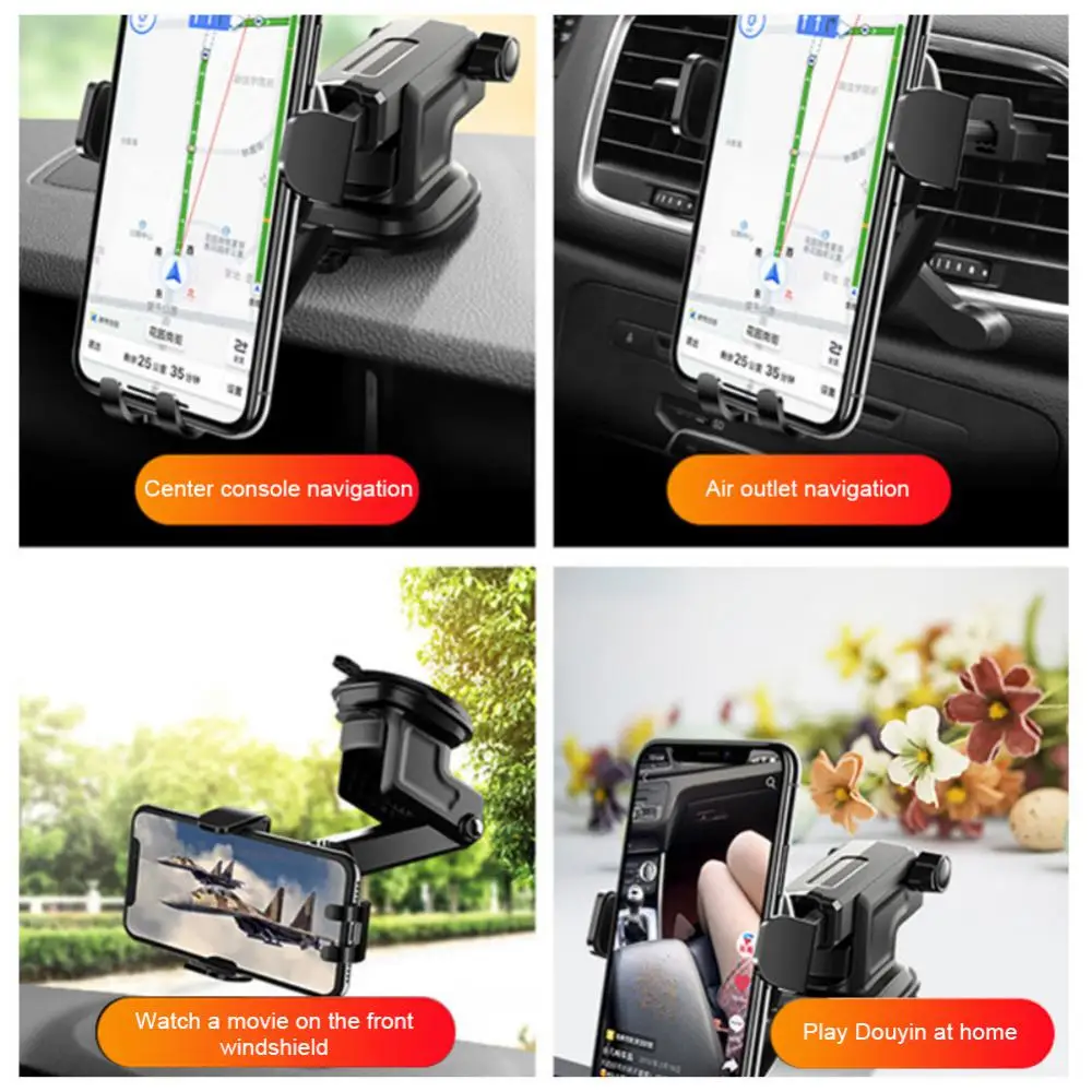 

Universal Car Mobile Phone Holder Multifunctional Telescopic Holder Suction Cup Holder Car Mobile Phone Bracket Portable Car Pho