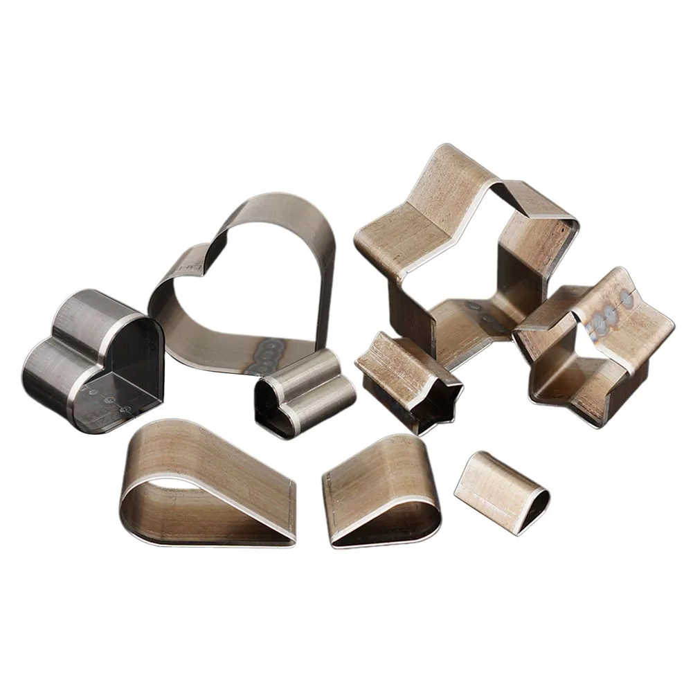 

3pcs Leather Die Drop/Heart/Star Shaped Cutter DIY Leather Jewelry Craft Cutter Punch Tool For DIY Processing Plastic Rubber