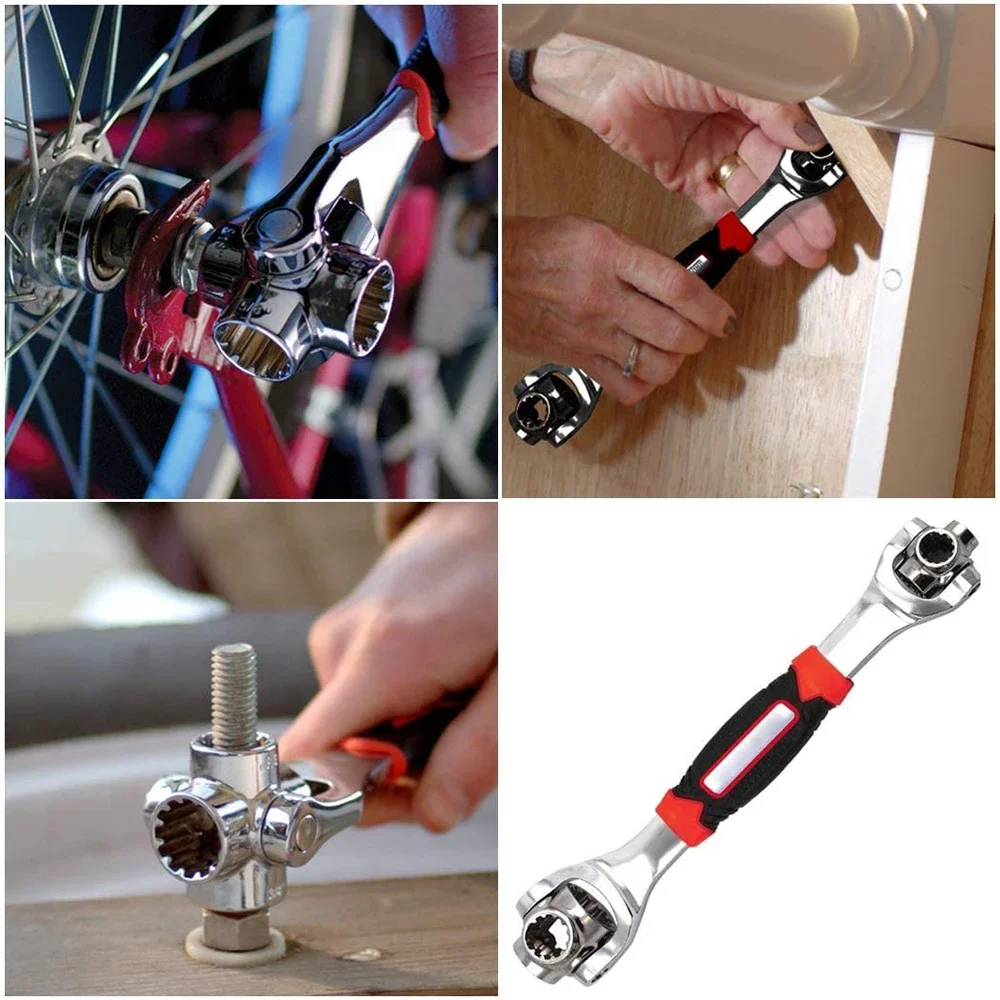 Гаечный ключ 48 в 1 торцевой с раздвижными болтами 360 градусов УНИВЕРСАЛЬНАЯ