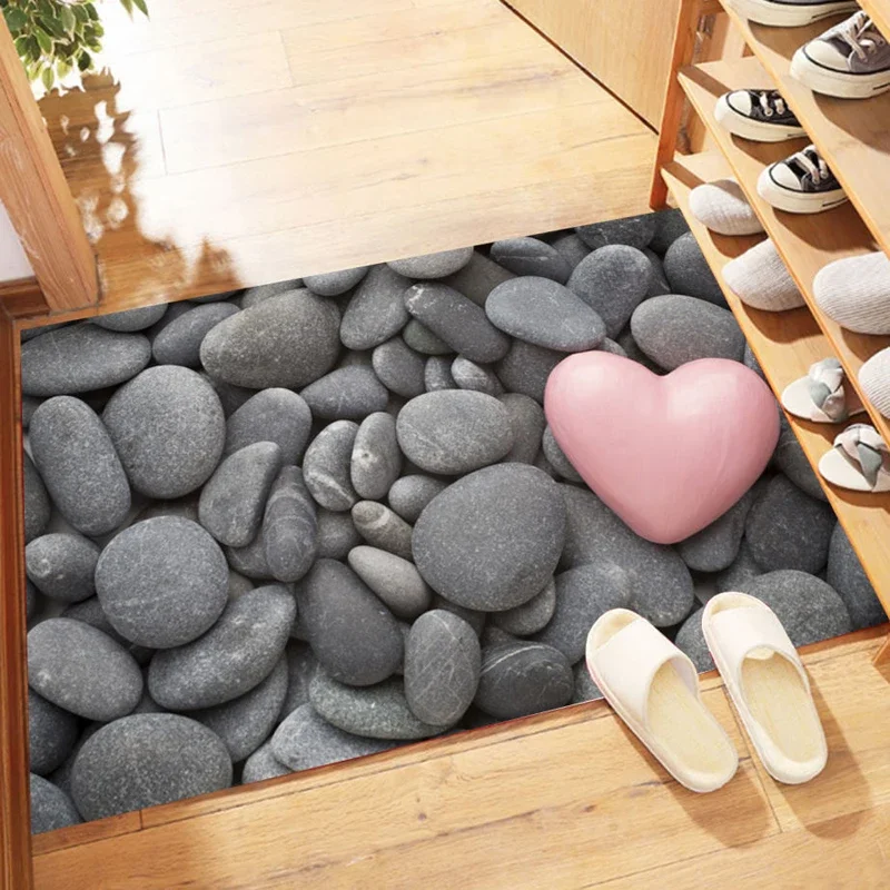 Романтический коврик для кухни из полиэстера