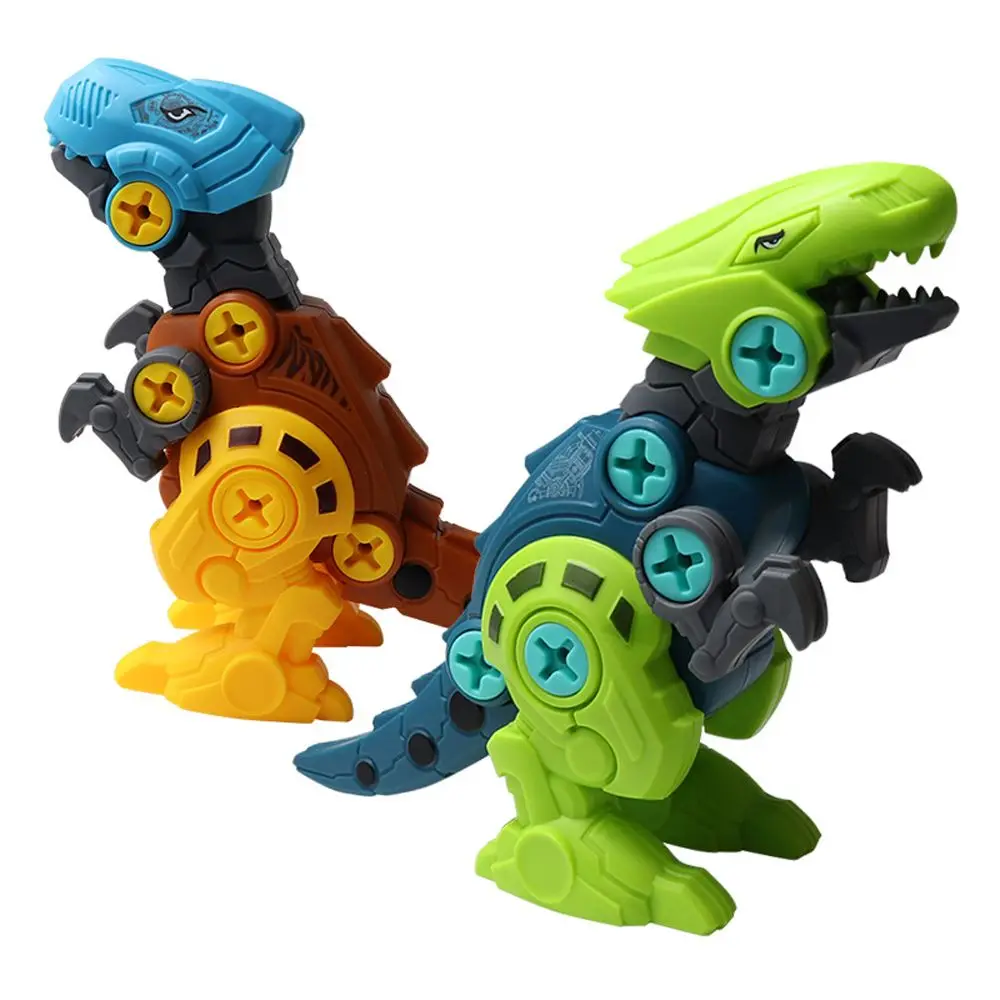 

DIY Disassembly Assembly Dinosaur Toy Set Screw Nut Combination Dinosaur Egg Assembling Dinosaur Model Educational Toy