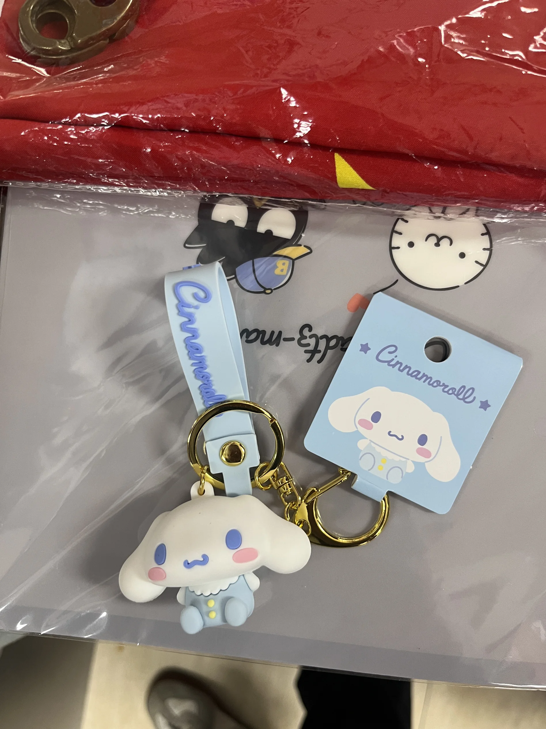 Новый Sanrio Hello Kitty Jade Guigou Kuromi брелок с большими ушками собаки рюкзак маленький