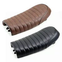 motorcycle retro seat cushion vintage comfortable hump saddle for cafe racer cg