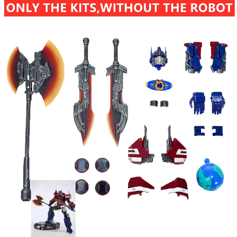 

New Weapon Upgrade Kit For Transformation Magnificent Mecha MM-01 MM01 lloy Skeleton Op Commander Accessories in stock