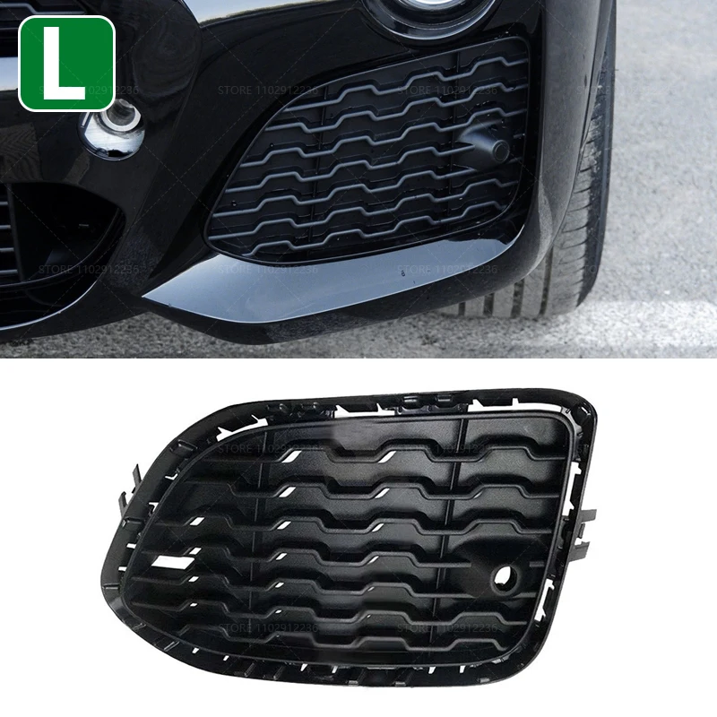 

Для BMW 2011-2018 X3 X4 F25 F26 28i 28iX 35iX 28dX Решетка переднего бампера Крышка противотуманной фары 51118056941 51118056942