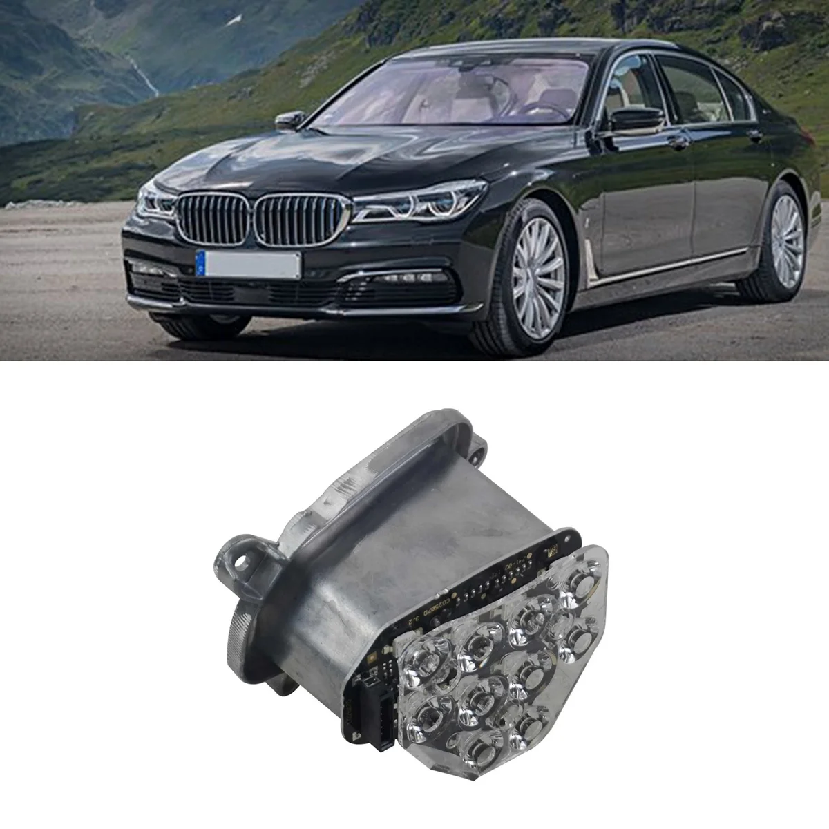 63117271901 г. Модуль поворота левой фары Bi-Xenon светодиодный индикатор для BMW 5 серии F10