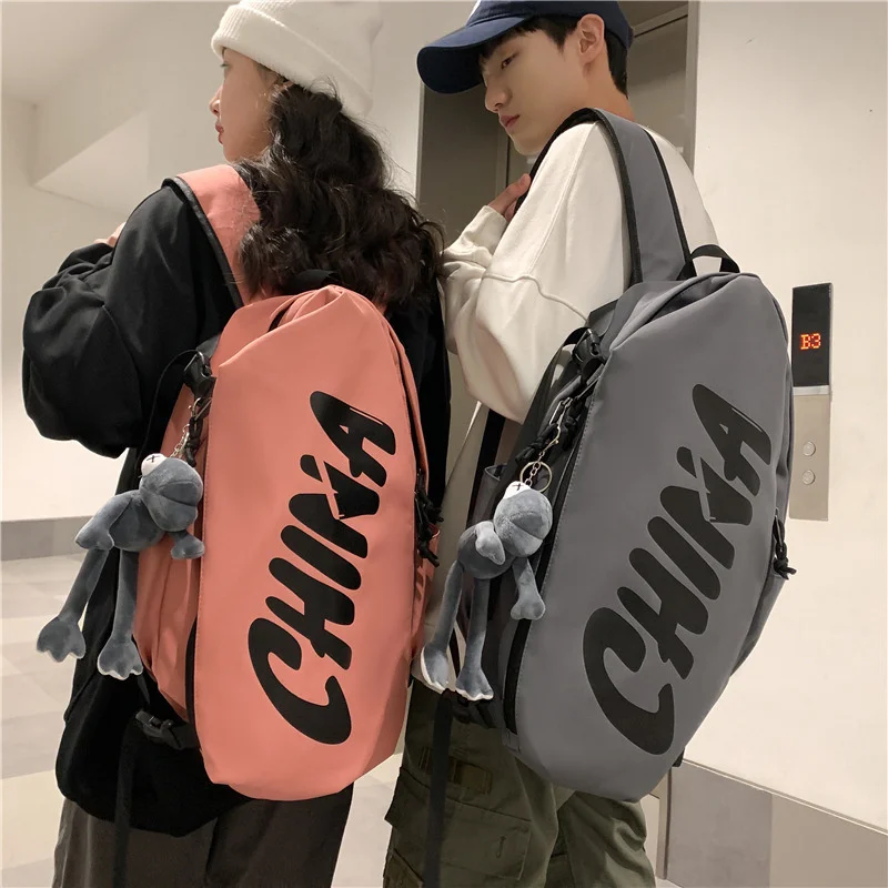 

Women Man Backpack Nylon Large Capacity School Backpack Book Bag for Teenagers Unisex Youth Girls Boys Travel Bagpack