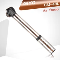 giyo gm 49l bike high pressure pump portable mini mtb 120 psi cycling hand air pumps road bicycle tire inflator