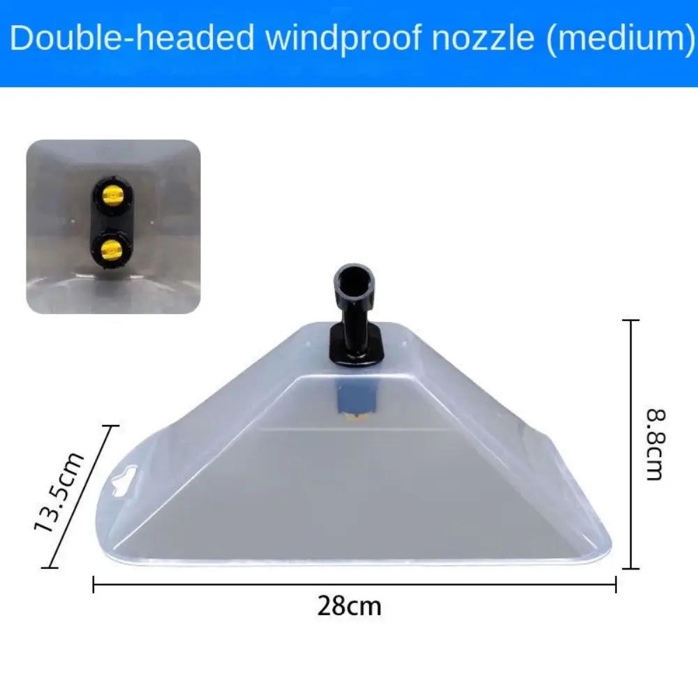 Фото Электрическая ветрозащитная форсунка для опрыскивания, вентиляторная насадка для распыления пестицидов и гербицидов, для рисовых полей и грядок №1