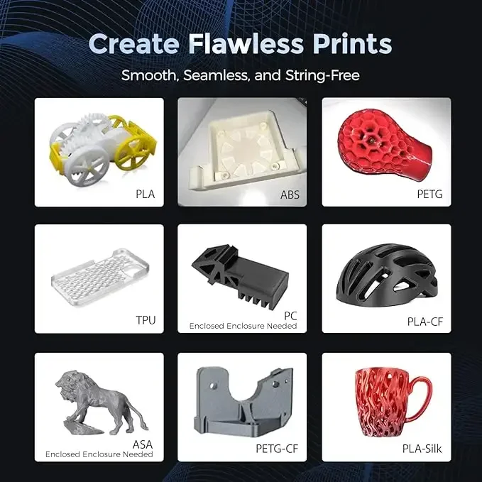 Flashforge Adventurer 5M Большой быстрый настольный 3D-принтер с открытой рамкой Core-XY FDM