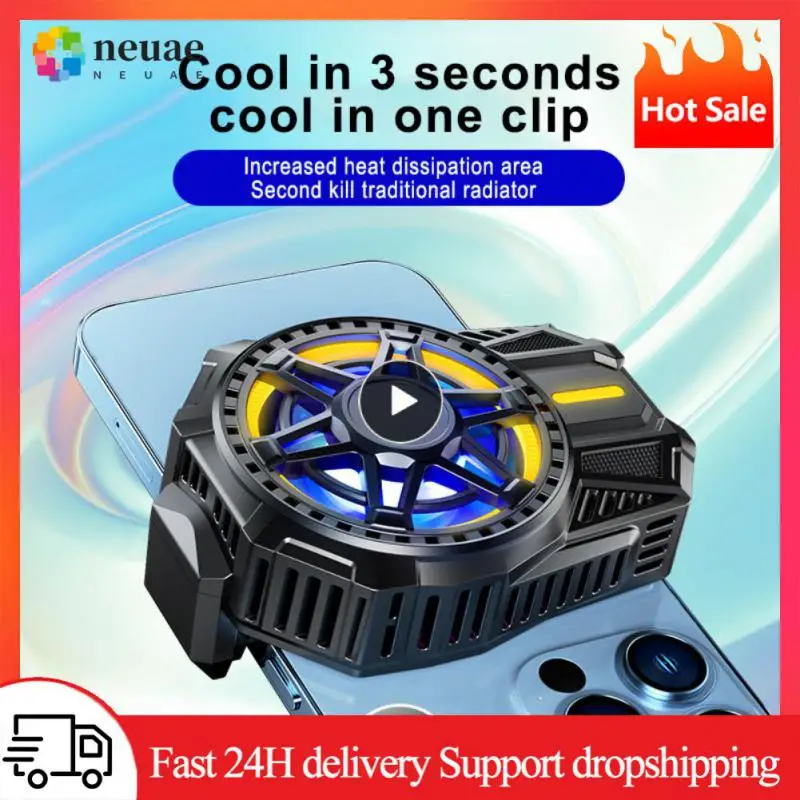 

For 4.5-6 Inch Mobile Phone Cell Phone Cool Heat Sink Smart Temperature Control Aluminum Mobile Phone Cooling Artifact