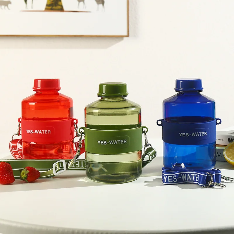 

1Pcs 800ML Plastic Water Bottle Portable Outdoor Sport Tea Coffee Cup Fitness Training Gym Equipment Cycling Drink Bottle