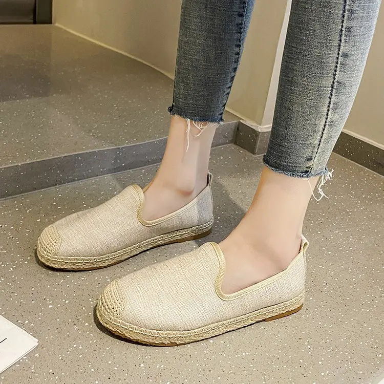 

Женские блестящие летние лоферы на ремешках, женские повседневные удобные лоферы из эспадиллей 2022, Женская обувь в рыбацком стиле