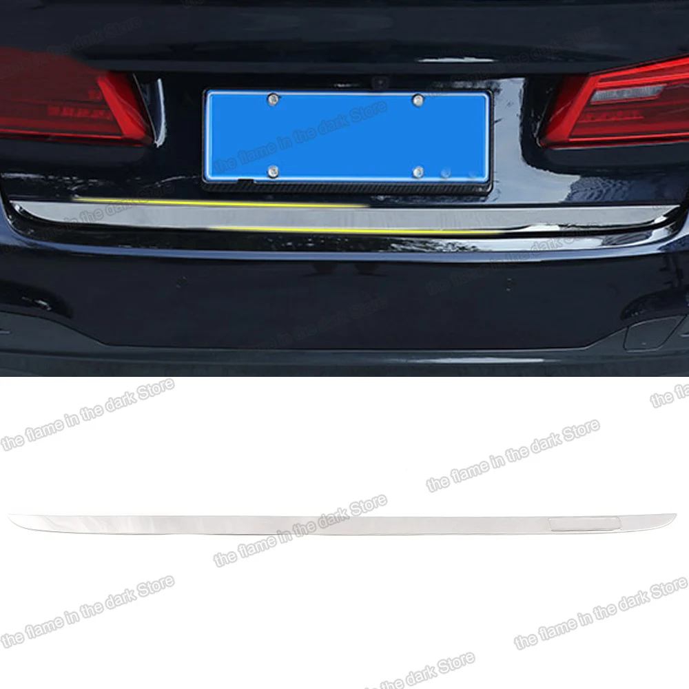 

Края багажника автомобиля из нержавеющей стали Lsrtw2017, отделка для BMW 5 6 серии G30, аксессуары 2017 2018 2019 2020 2021