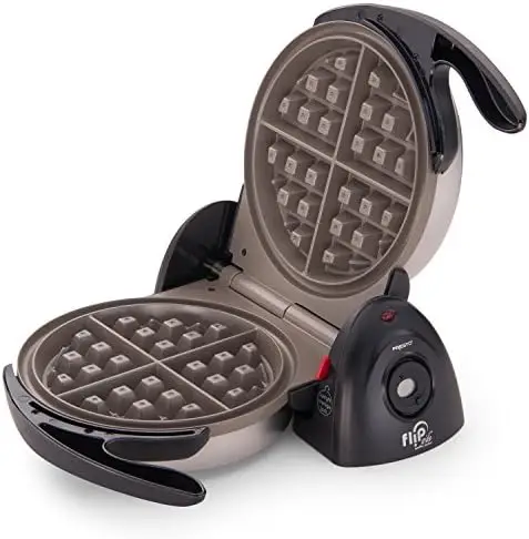 

Ceramic FlipSide Belgian Waffle Maker,Black