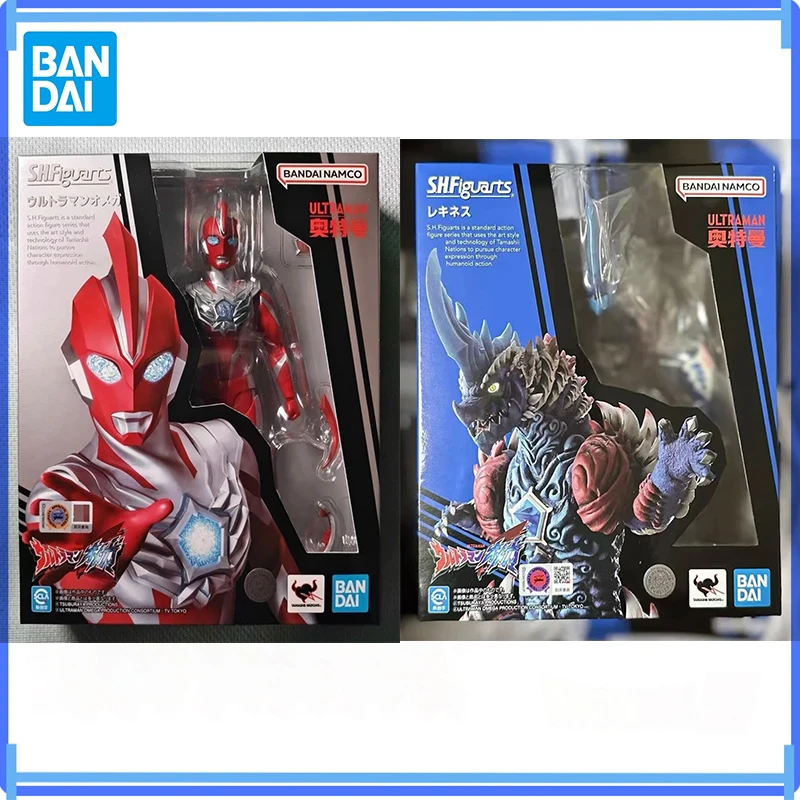 Фото Оригинальная фигурка Bandai Shfiguarts Rekiness, аниме-модель Ультрамена Омега, в коробке, игрушка, подарок №1