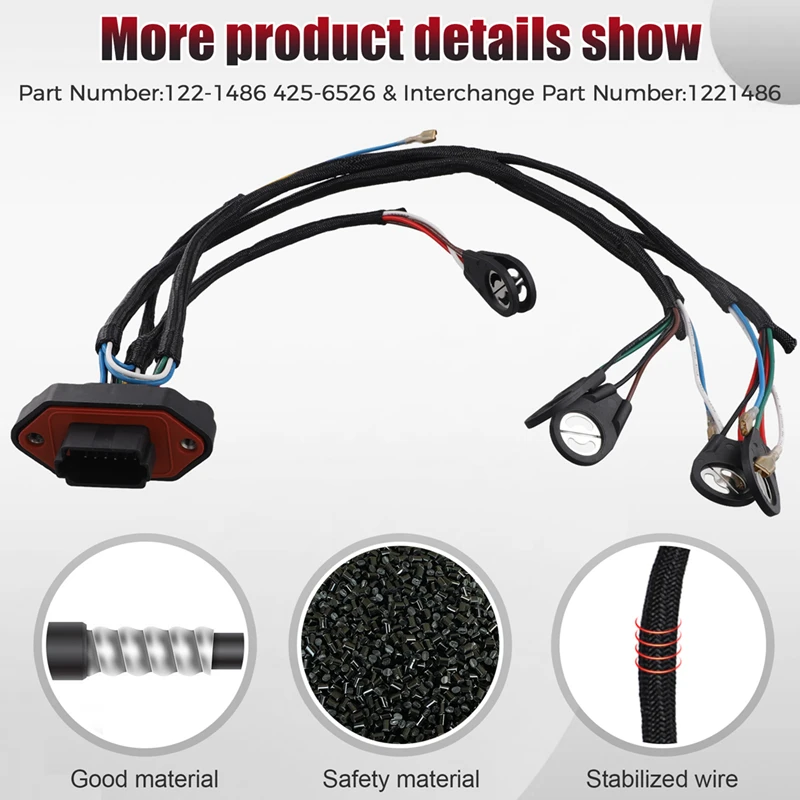 Жгут проводов топливной форсунки двигателя экскаватора 122-1486/425-6526 для ISUNO 980G 988G