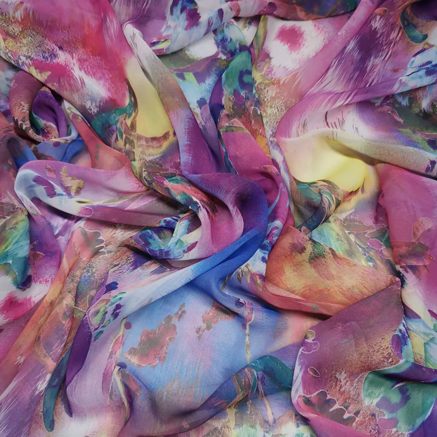 

Dress Dancing Fabric Flowing 30D Chiffon Fabric Costume Material DIY Stage Cosplay