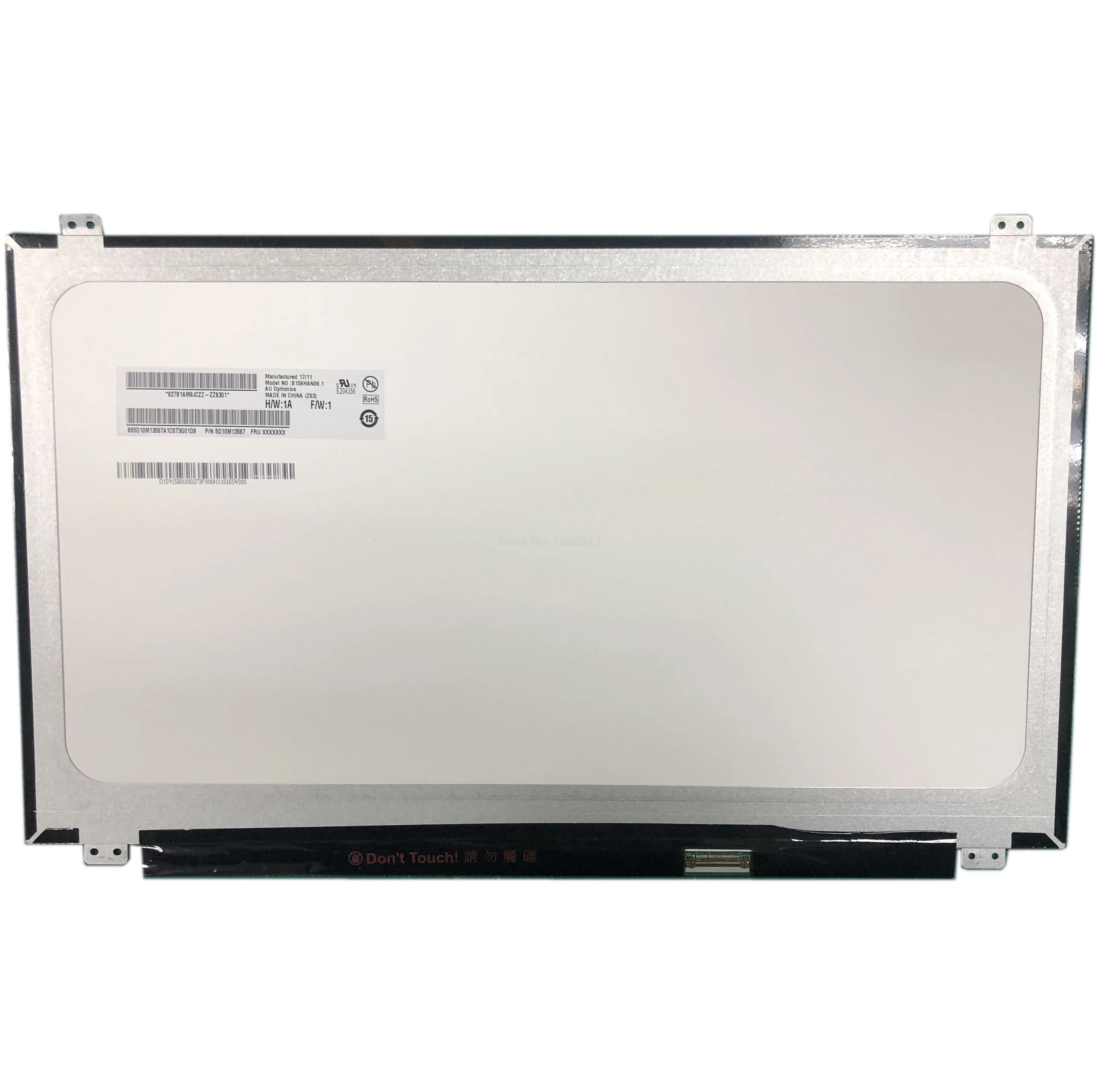 B156HAN06.1 подходит для B156HAN04.1 B156HAN04.0 LTN156HL07-301 B156HAN01.1 B156HAN01.2 LTN156HL01 LTN156HL02 301 IPS 1920*1080 30pin EDP