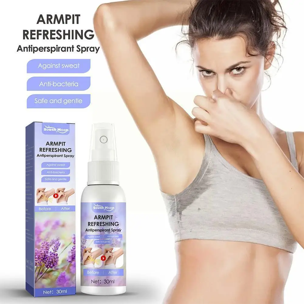 

Lavender Body Odor Sweat Deodorant Spray Lasting Body Bad Antiperspirants Deodorizer Underarm Sweating Eliminate Feet Smell F1Z7