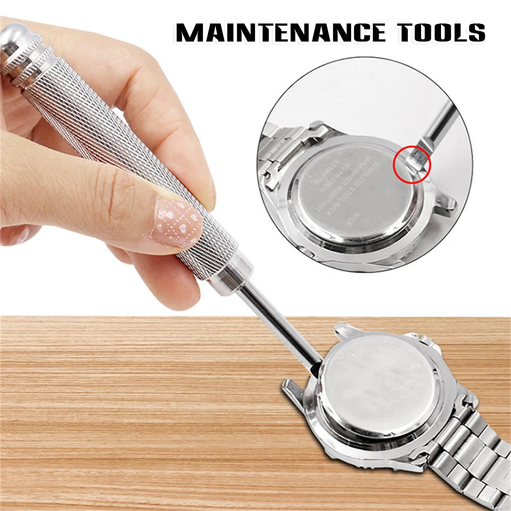 

HOT Watch Prying Cutter Clock Tool Aluminum Handle Remove Back Cover Watch Battery SSD Solid State Drive Flash Memory 1pc