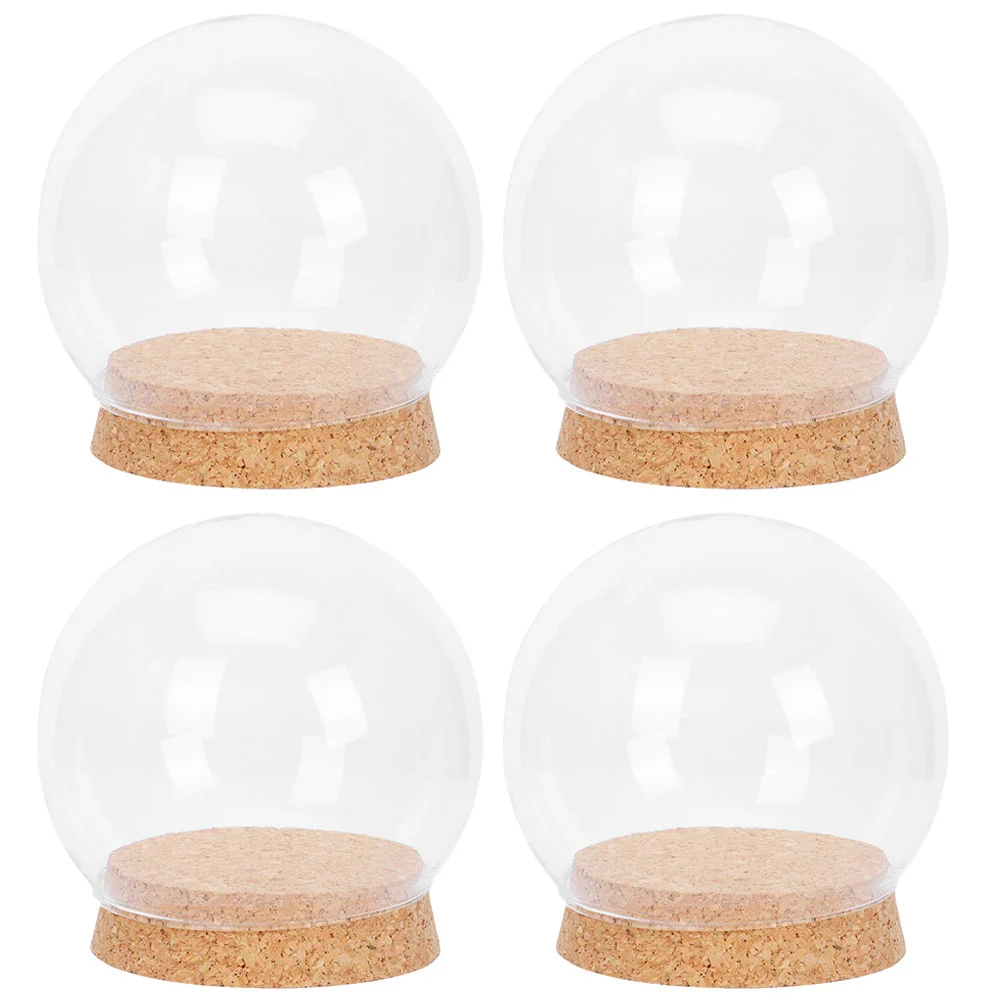 

Domeflower Cover Cloche Display Jar Globeclear Landscape Case Bell Decor Terrarium Preserved Eternal Micro Base Showcase Desktop