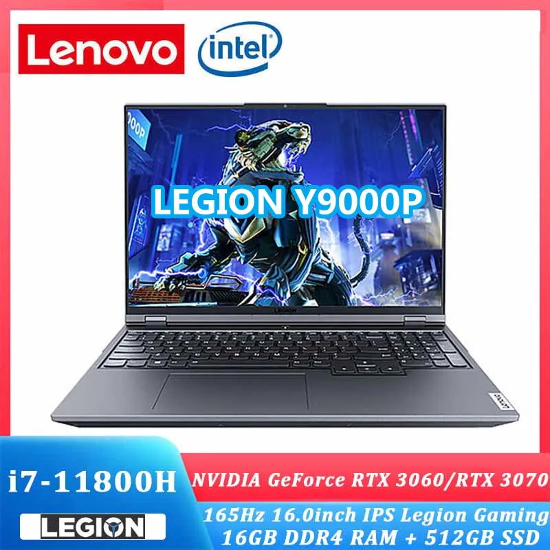 

Lenovo Legion Y9000P 2021 16.0 inch Gaming Laptop Intel i7-11800H Geforce RTX 165Hz High Refresh Rate IPS Full Screen Windows11
