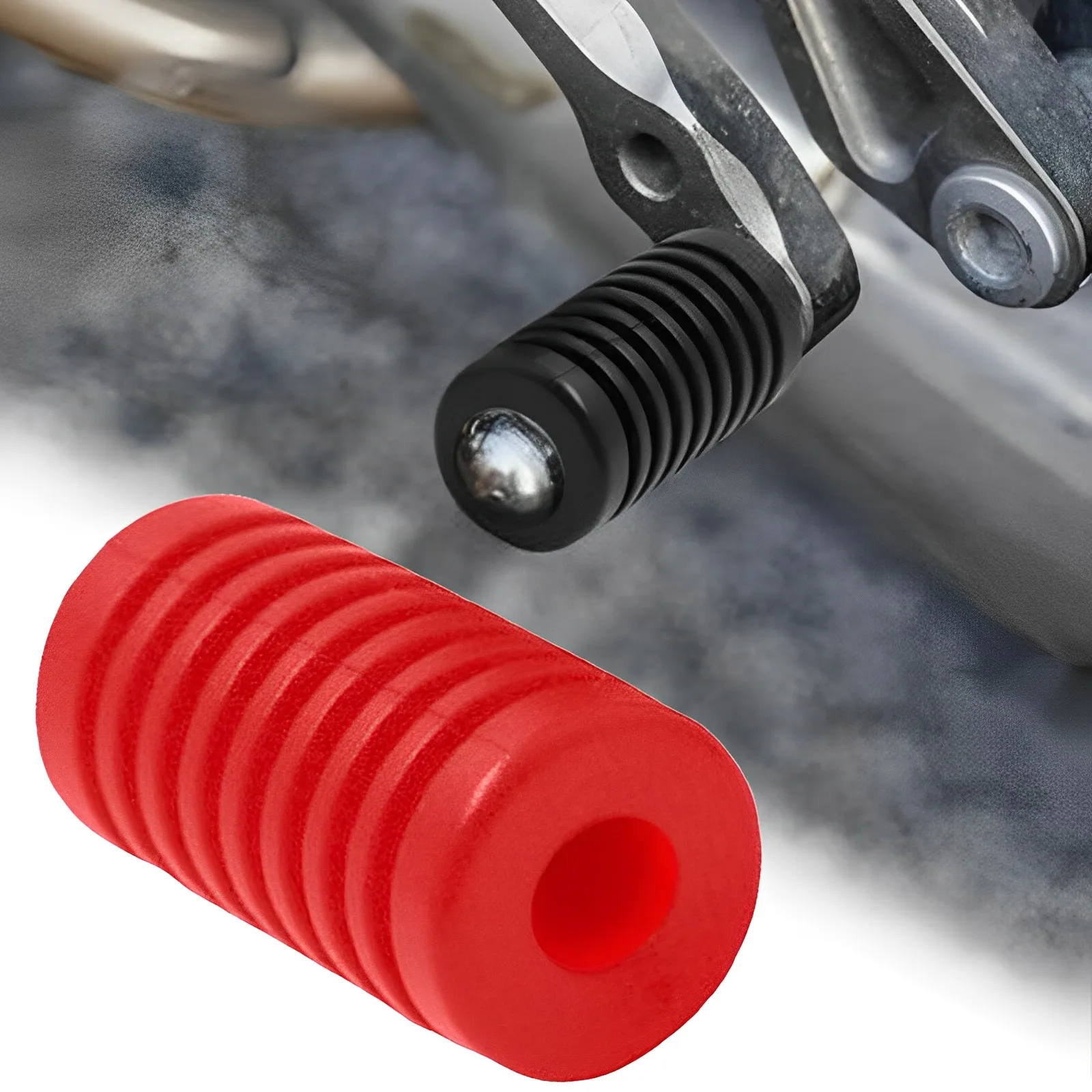 

Motorcycle Gear Shift Lever Foot Pad Pedal Cover Universal For Zontes T310 Kawasaki Zx6r Sportster S 1250 Super Punch Tc Max