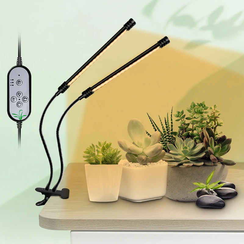 Фитолампа светодиодная полного спектра с таймером и USB-портом 5 В |