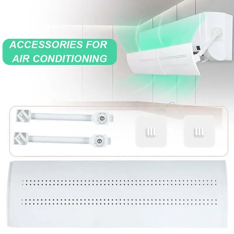 

Универсальный дефлектор воздуха для кондиционера, настенный перегородка для выдувания ветрового стекла, кондиционера