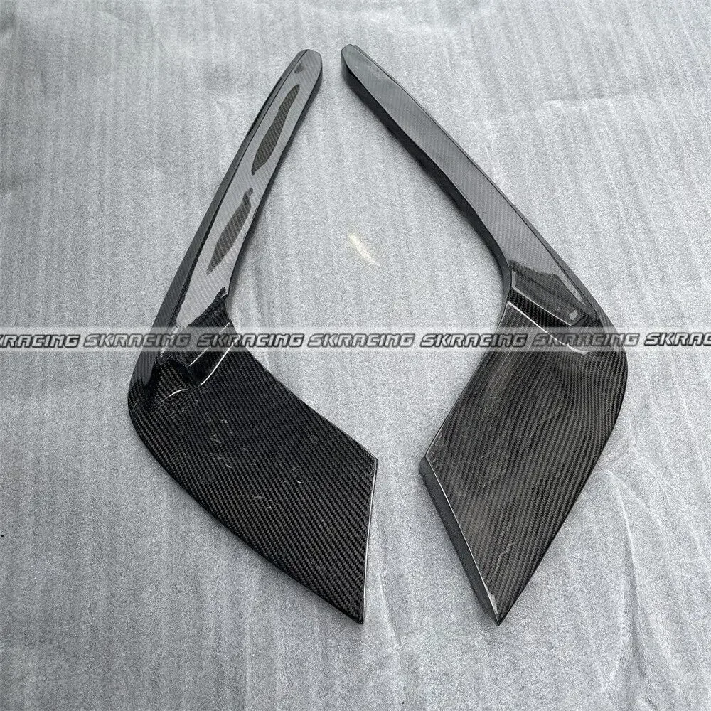 2 шт. задний диффузор из углеродного волокна для BMW F06/F12/F13/M6 2013-2018